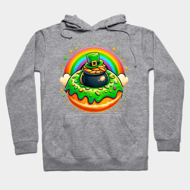 Pot 'O Gold Donut Hoodie by Donut Duster Designs